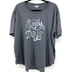 Wildfox Sunny Days Graphic Short Sleeve Tee